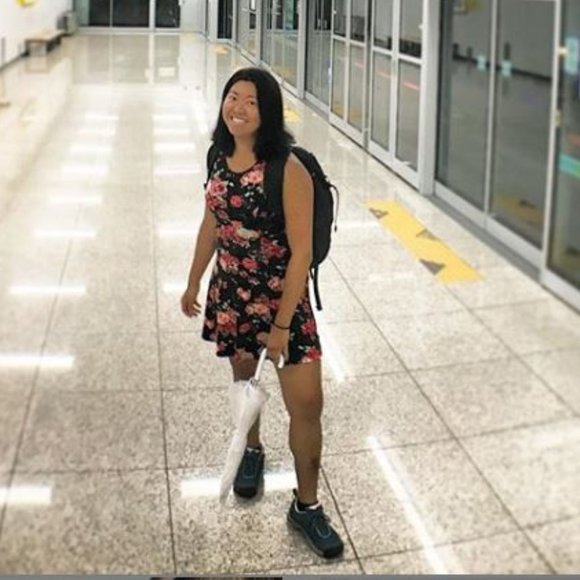 Cute flower pattern sleeveless dress - Picture 6 of 6